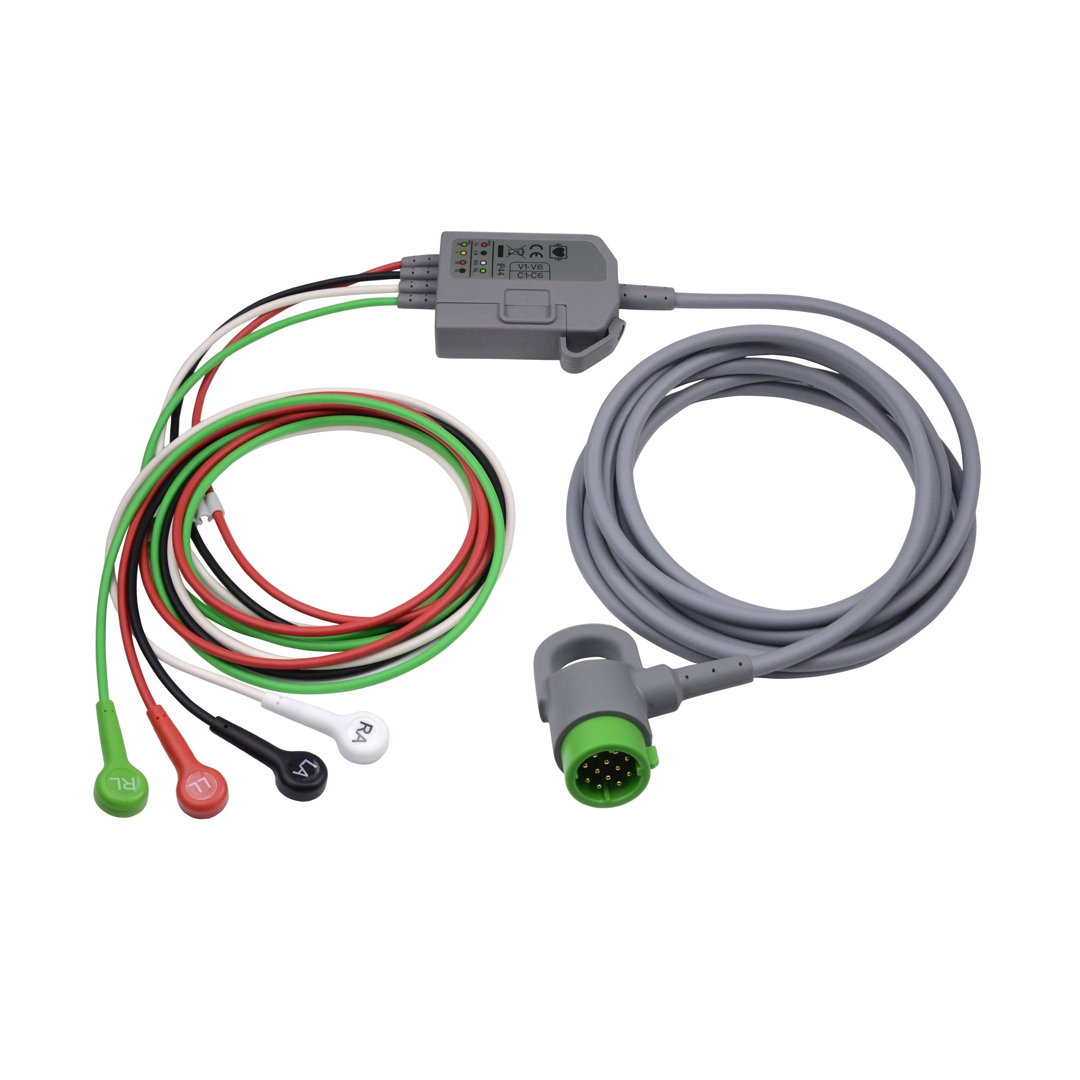 Caretech-Physio-Control LIFEPAK® 12 / 15 ECG Trunk Cable with AHA Limb Leads, 8ft, Caretech®-MedTech-1